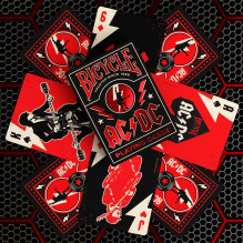 AC / DC žaidimo kortos Bicycle AC / DC žaidimo kortos Bicycle