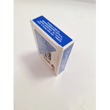 Kosmetinis defektas Modiano Texas Poker Hold Em Jumbo Index kortos (šviesiai mėlynos) Kosmetinis defektas Modiano Texas Poker Hold Em Jumbo Index kortos (šviesiai mėlynos)