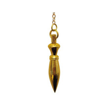 Deluxe Gold Pointed Pendulum Švytuoklė Lo Scarabeo Deluxe Gold Pointed Pendulum Švytuoklė Lo Scarabeo