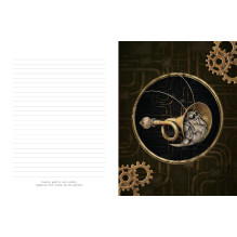 Zoologica: Your Steampunk Creativity & Pendulum užrašinė Blue Angel Zoologica: Your Steampunk Creativity & Pendulum užrašinė Blue Angel