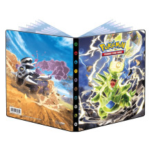 Scarlet and Violet Tyranitar and Revavroom 4 kišenių albumas Pokémon kortelėms Ultra Pro Scarlet and Violet Tyranitar and Revavroom 4 kišenių albumas Pokémon kortelėms Ultra Pro