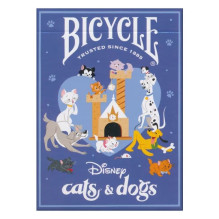 Disney Cats and Dogs žaidimo kortos Bicycle Disney Cats and Dogs žaidimo kortos Bicycle