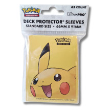 Pikachu Standard apsauginės kortų įmautės (65 kortoms) Pokémon Ultra Pro Pikachu Standard apsauginės kortų įmautės (65 kortoms) Pokémon Ultra Pro