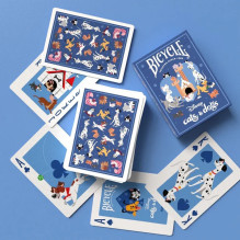 Disney Cats and Dogs žaidimo kortos Bicycle Disney Cats and Dogs žaidimo kortos Bicycle