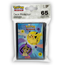 Pikachu & Mimikyu Standard apsauginės kortų įmautės (65 kortoms) Pokémon Ultra Pro Pikachu & Mimikyu Standard apsauginės kortų įmautės (65 kortoms) Pokémon Ultra Pro