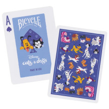 Disney Cats and Dogs žaidimo kortos Bicycle Disney Cats and Dogs žaidimo kortos Bicycle