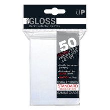 Pro-Gloss Standard apsauginės kortų įmautės, skaidrios 50 vnt. Ultra Pro Pro-Gloss Standard apsauginės kortų įmautės, skaidrios 50 vnt. Ultra Pro