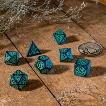The Witcher Yennefer Dice Set Dark Blue and Turquoise The Witcher Yennefer Dice Set Dark Blue and Turquoise