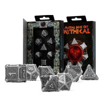 Metal Mythical kauliukų rinkinys Metal Mythical kauliukų rinkinys