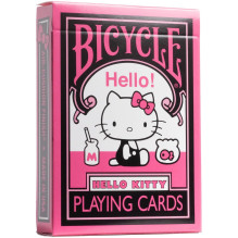Hello Kitty Black & Pink žaidimo kortos Bicycle Hello Kitty Black & Pink žaidimo kortos Bicycle
