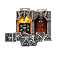 Metal Dwarven kauliukų rinkinys Metal Dwarven kauliukų rinkinys