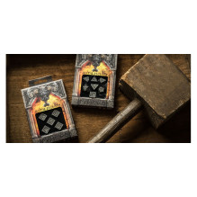 Metal Dwarven Dice Set