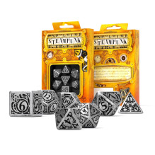 Metal Steampunk kauliukų rinkinys Metal Steampunk kauliukų rinkinys