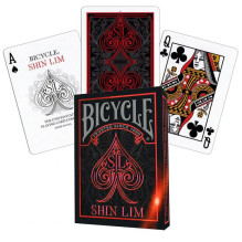 Kosmetinis defektas Bicycle Shin Lim kortos