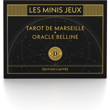 Minis Jeux Tarot de Marseille kortos prancūzų kalba Grimaud Cartomancie Minis Jeux Tarot de Marseille kortos prancūzų kalba Grimaud Cartomancie