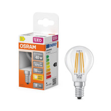 LEDSCL FIL P45 3.4W E14 2700K 470LM