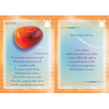 Gemstone Guardians kortos Findhorn Press