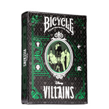 Bicycle Disney Villains žaidimo kortos (žalios) Bicycle Disney Villains žaidimo kortos (žalios)