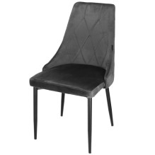 Dining room chair Springos HF0031, matte, grey Dining room chair Springos HF0031, matte, grey