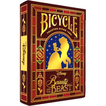 Disney Beauty and the Beast žaidimo kortos Bicycle Disney Beauty and the Beast žaidimo kortos Bicycle