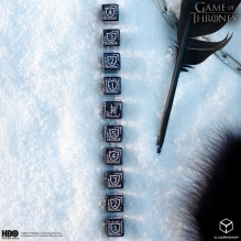 Game of Thrones. Night's Watch kauliukų rinkinys 10xD6 Q-WORKSHOP Game of Thrones. Night's Watch kauliukų rinkinys 10xD6 Q-WORKSHOP