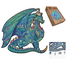 Dragon Dėlionė Iš Medžio M...
