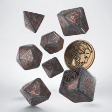 The Witcher. Geralt kauliukų rinkinys Q-WORKSHOP The Witcher. Geralt kauliukų rinkinys Q-WORKSHOP