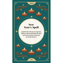 Kosmetinis defektas The Witch's Year: Modern Magic kortos David &amp; Charles