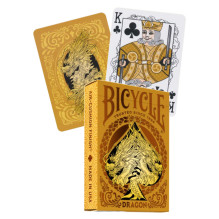 Bicycle Gold Dragon kortos Bicycle Gold Dragon kortos