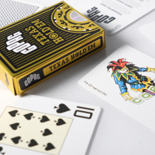 Copag Texas Holdem pokerio kortos (Juodos) Copag Texas Holdem pokerio kortos (Juodos)