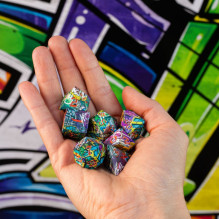 Full Art Dice™ Graffiti kauliukų rinkinys Q-WORKSHOP Full Art Dice™ Graffiti kauliukų rinkinys Q-WORKSHOP