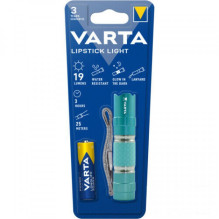 Varta Lipstick light (rožinės arba mėlynos sp.) 16617 kišeninins žibintuvėlis Varta Lipstick light (rožinės arba mėlynos sp.) 16617 kišeninins žibintuvėlis