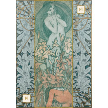 Alfons Maria Mucha Oracle kortos Lo Scarabeo