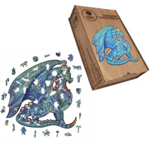 Dragon Dėlionė Iš Medžio XL Dydis (870 detalių) Fantasy Puzzles Dragon Dėlionė Iš Medžio XL Dydis (870 detalių) Fantasy Puzzles