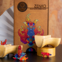Zenko Dėlionė Iš Medžio XL Dydis (600 detalių) Fantasy Puzzles Zenko Dėlionė Iš Medžio XL Dydis (600 detalių) Fantasy Puzzles