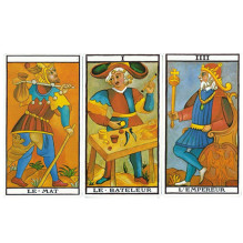 Le Tarot de Marseilles Taro kortos Fournier
