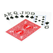 Bicycle Rider Jumbo pokerio kortos (Raudonos) Bicycle Rider Jumbo pokerio kortos (Raudonos)