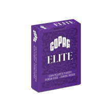 1546 Elite Poker size - Jumbo index žaidimo kortos (purpurinės) Copag 1546 Elite Poker size - Jumbo index žaidimo kortos (purpurinės) Copag