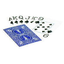 Bicycle Prestige Jumbo Poker Cards (Blue) Bicycle Prestige Jumbo Poker Cards (Blue)