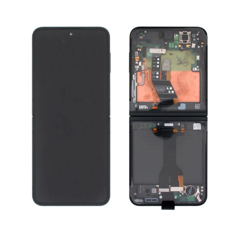 LCD screen Samsung F741 Z Flip6 5G with touch screen (Inner) Black original (service pack)