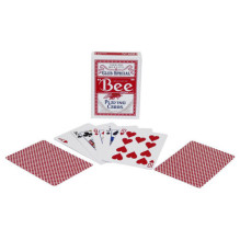 Bee Standard pokerio kortos (Raudonos) Bee Standard pokerio kortos (Raudonos)