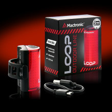 Mactronic LOOP Galinis dviračio žibintas Mactronic LOOP Galinis dviračio žibintas