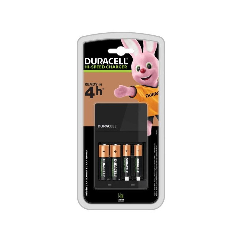 Duracell Hi-speed charger CEF14 Baterijų įkroviklis