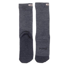Injinji Hiker Crew pusilgės moteriškos žygių kojinės (antracito) M / L