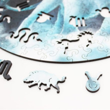Liūtas (Zodiakai) Dėlionė Iš Medžio (200 detalių) Fantasy Puzzles Liūtas (Zodiakai) Dėlionė Iš Medžio (200 detalių) Fantasy Puzzles