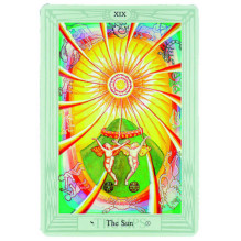Aleister Crowley Tarot - Pocket Taro Kortos AGM