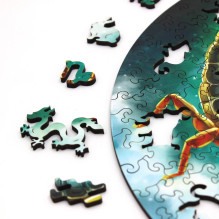 Skorpionas (Zodiakai) Dėlionė Iš Medžio (200 detalių) Fantasy Puzzles Skorpionas (Zodiakai) Dėlionė Iš Medžio (200 detalių) Fantasy Puzzles