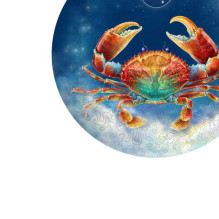 Vėžys (Zodiakai) Dėlionė Iš Medžio (200 detalių) Fantasy Puzzles Vėžys (Zodiakai) Dėlionė Iš Medžio (200 detalių) Fantasy Puzzles