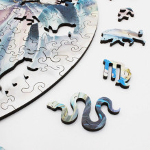 Vandenis (Zodiakai) Dėlionė Iš Medžio (200 detalių) Fantasy Puzzles