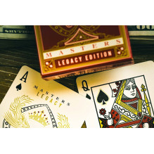 Ellusionist Legacy Masters Raudonos žaidimo kortos Ellusionist Legacy Masters Raudonos žaidimo kortos